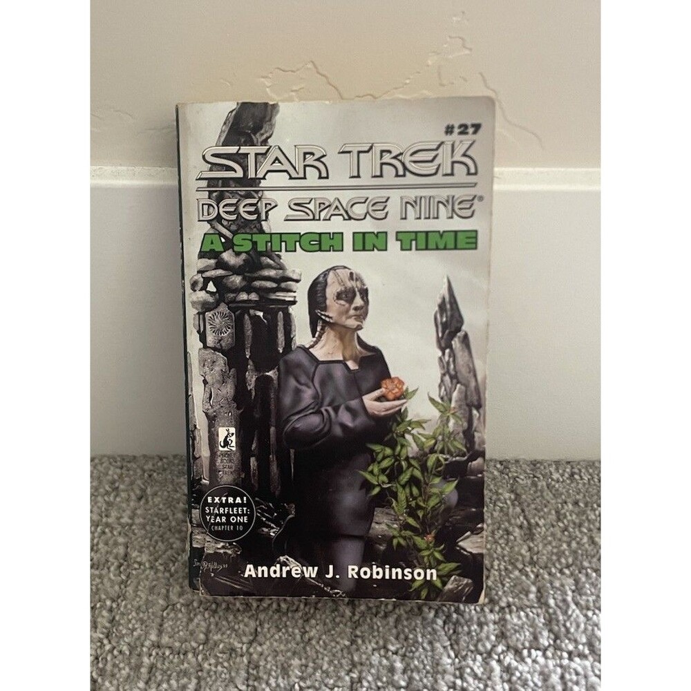 Star Trek Deep Space Nine: A Stitch In Time Andrew J. Robinson PB 1st Print